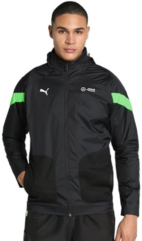 PUMA Herren Mercedes-AMG Petronas Motorsport Jacke aus Webstoff LBlack