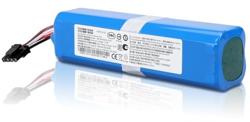 MXJFYY 14.4V 5600mAh Replacement Battery for Eufy Robovac L70 Hybrid, T2190, T2190G21, L10,Part Number INR18650 M26-4S2P, Battery Compatible with Eufy 360 S9, X90, X95