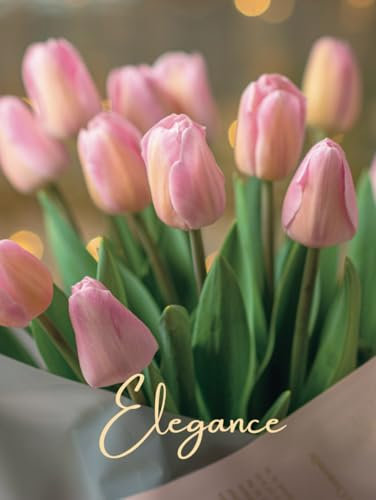 coffee table book flowers: faux book with empty pages