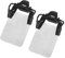 MiOYOOW Patchss pour Lunettes de Tir 3×4cm, 2 Pcs Patchs Lunettes se Tir à l'arc Rotatives à 180 °, Patchs Tir Légers Résine Standard International, pour Tir de Vue Aide à la Cible