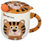IMIKEYA 1 Set Cartoon Tiger Cup Tazza Nome Di Grandi Dimensioni Tazze Divertente Bicchieri Per La Casa Bicchiere Per Bere Ciotola Di Yogurt Ceramica