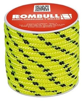 ROMBULL Cuerda poliest.100 PES 6mm/25m amaril FL