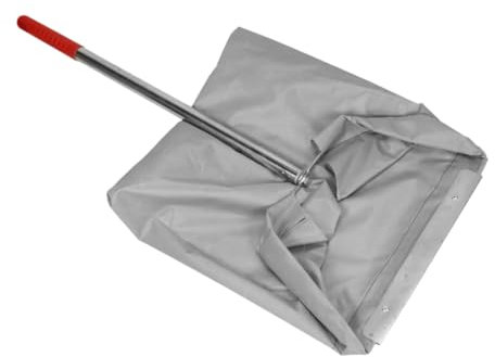 CALLARON Recogedor de Basura para Exteriores Mango Largo Bolsa de Basura de Tela Reforzada Resistente al Viento para de Saneamiento Reutilizable
