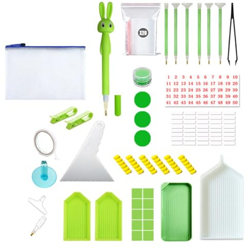 Osmond DIY Painting New Point Pen Quick Pasting Tool Set Green
