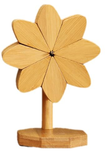 Osmond Windmill Shape Kitchen Placemat Insulation Pad Tripod Pot Mat Practical Plate Insulation Pad Kitchen Cup Spacer B