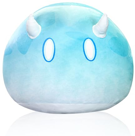 LJYpsam Genshin Slime Monster Kuscheltier, Slime Plüschtier, Genshin Impact | Weiches Plüschtier, Plush Geschenk für Fans, Kreatives Spielzeug und Dekoration