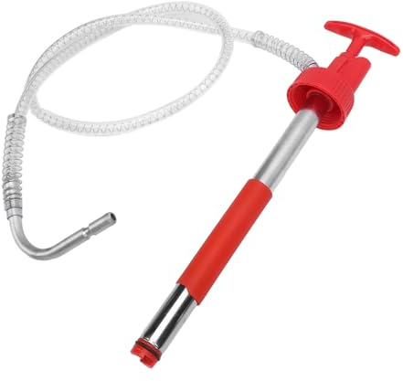 ZBIianxer Manual Barrels Pumps for 20L Oil Drums with 50Inch Hose and Leakproof Nozzle Efficient Liquid Transfer Manual Oil Transfer