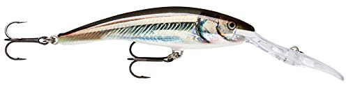 Rapala - Deep Tail Dancer Angelköder - Angelzubehör aus Balsaholz - Stabile Tauchschaufel - Süßwasser Spinnköder - Lauftiefe 6m - Fischköder 9cm, 13g - Hergestellt in Estland - Mangrove Minnow