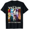 Disney Villains Disney Villains Colorful Group Shot Humor T-Shirt