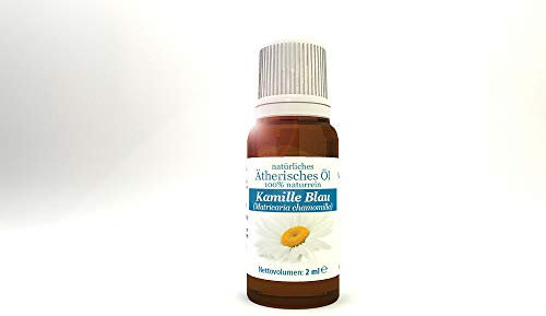 Kamille Blau (Matricaria chamomilla) - 100% naturreines ätherisches Öl 2 ml
