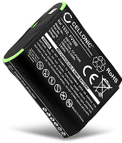 CELLONIC, Batteria per Ricetrasmettitore Compatibile con Motorola Talkabout T9680, T82, T92 H2O (3.6V, 700mAh)