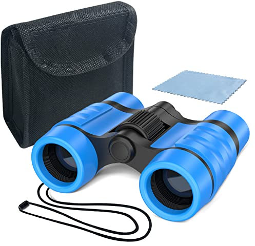 ESSENSON Fernglas für Kinder, Spielzeug, Geschenke für Kinder im Alter von 3, 4, 5, 6, 7, 8, 9, 10+ Jahren, Jungen, Mädchen, Kinder, Teleskop, Outdoor-Spielzeug für Sport und Outdoor-Spielen