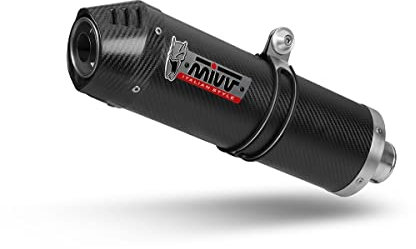 MIVV SLIP-ON STANDARD OVAL CARBON mit Carbon-Endkappe kompatibel mit KTM 390 ADVENTURE 390 ccm ab Bj. 20