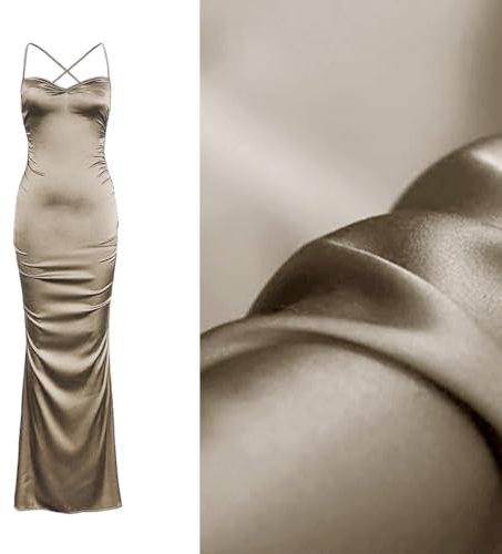 CISULI Satin-Stoff aus 100 % reiner Maulbeerseide, 16/19/30/40 Momme, leichtes Glanzmaterial, Stoff zum Nähen, Verkauf pro Meter, einfarbig (15, Seidensatin, 16 Momme, Breite 114 cm)