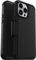 OtterBox Strada Case for iPhone 14 Pro Max, Shockproof, Drop proof, Premium Leather Protective Folio with Two Card Holders, 3x Tested to Military Standard, Black - Non-Retail Packaging