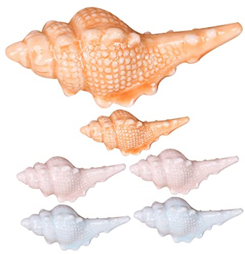 6 piezas Utensilios de mesa Figuras Gadget Decoraciones Cumpleaños Cucharón Tenedor Forma Tema Pintura en forma Cerámica Cena Diseño Titular Coh Playa Resto Restaurante Palillos Cucharas Cubiertos Est