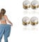 AILYFIRMO Lymphdrainage-Schlankheits-Ohrringe, Lymphvity-Magnesium-Weiß-Onyx-Ohrringe, Akupressur-Schlankheits-Ohrringe, Nicht durchdringende magnetische Akupressur-Ohrringe (2 Pairs)