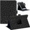 Universal Tablet Case for 9-10.5 inch Tablets, Fit for Fire HD 10, Stand Folio Case with Adjustable Fixing Band and Multiple Viewing Angles, Leopard Print