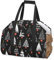 Firewood Log Carrier, Abstract Christmas Trees Log Carrier Tote Firewood Storage Bag Cartoon Christmas Design Firewood Holder Fireplace Wood Stove Accessories for Camping BBQ Indoor Outdoor
