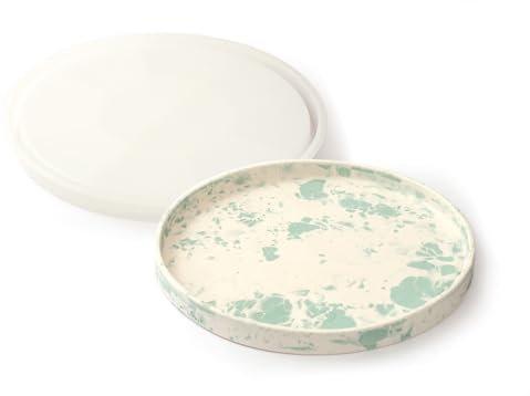 Jesmonite Moule en Silicone Plat Rond Dima 26,5 cm Ht 2,4 cm