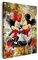 Artmazing | Mickey Minnie Bild bunt | S-Art Bilder | Mickey Minnie Bilder Modern | Coole Wandbilder Wohnzimmer | Wandbild Mickey Minnie Deko XXL | Bild Leinwand XXL | Mickey Minnie Bilder Wand