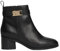 Tommy Hilfiger Donna Stivali Mid Heel in Pelle, Nero (Black), 36