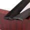 Hand Saw Sharpening Files, 2PCS Shaped Files for Fine Tooth Tool, Ideal for Deburring and Shaping, Steel+Rubber for Durability