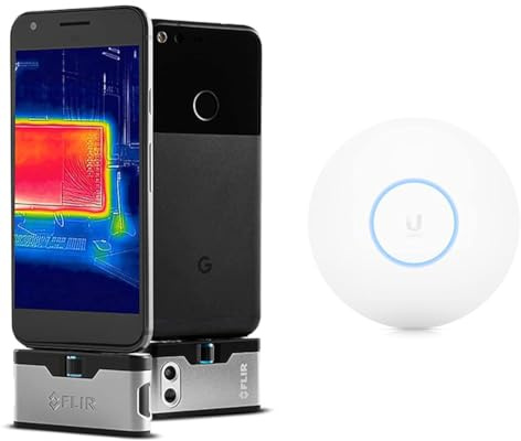 FLIR ONE Gen 3 - Android (USB-C) - Thermal Camera for Smart Phones - with MSX Image Enhancement Technology, 1 Stück (1er Pack) & Ubiquiti HDMI UniFi 6 Pro Access Point - U6-Pro Wi-Fi 6, Dual Band