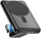 Power bank Magnetico 20000mAh, PD 22.5W Caricabatterie Portatile Wireless Ricarica Rapida con USB C Ingresso e Uscita, Supporto Pieghevole, Display LED Compatibile con MagSafe, iPhone 16/15/14/13/12