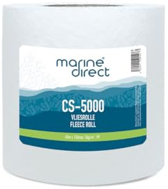 Marine Direct – 40m Vliesrolle CS-5000 PET für Vliesfilter Clarisea SK 5000 – wasserdurchlässiges Filtervlies für Süßwasser & Meerwasser Aquarien – hervorragende Filterleistung – Made in Germany