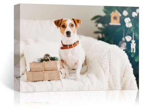 Leinwanddrucke mit Ihren Fotos – individuelle Leinwand für Heimdekoration, Portrait und Wandkunst für Wohnzimmer – schwebende Rahmen erhältlich (25 x 20 cm)