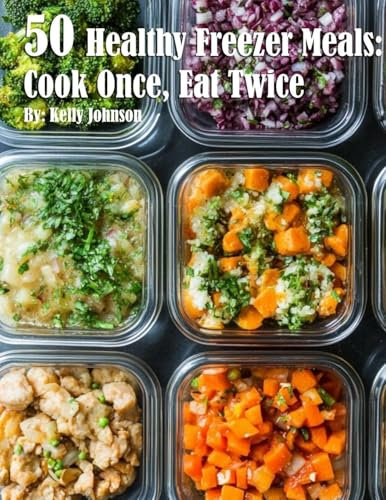 50 Healthy Freezer Meals: Cook Once, Eat Twice
