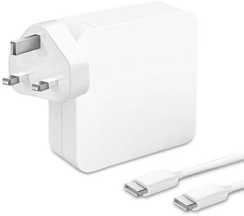 Mac Book Pro Charger,106W Type C Laptop Charger Compatible with MacBook Pro 16/15/14/13 inch,Mac Book Air 13/15 inch, i Pad Pro 2018-2024 and All USB C Devices Included 6.6ft Type C to C Cable