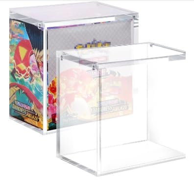 Acrylic Box, Display Case for Booster Box, Transparent Acrylic Display Boxes