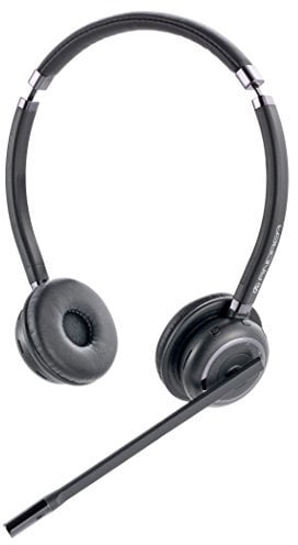 Andrea Communications C1-1030900-1 Wnc-2500 Wireless Noise-Canceling Bluetooth Stereo Headset Black