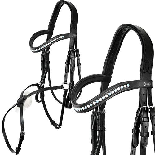 Heinick-Reitsport edle Trense Mexikanisch ~ Luxor ~ WB VB Größe Warmblut