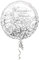 Amscan 3582501 - Folienballon Kommunion, ca. 43 cm, Glückwünsche, Geschenk, Dekoration, Ballon, Silber-weiß