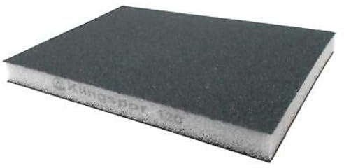 10 Stück Klingspor Schleifschwamm SW502 SIC | 123 x 98 x 10 mm | Körnung wählbar (P120)
