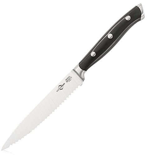 Küchenprofi Universalmesser PRIMUS | Klinge 12 cm | gehärteter Klingenstahl mit Wellenschliff | robust & korrosionsbeständig | ergonomische Kunststoffgriffe | Küchenmesser für Fleisch & Gemüse