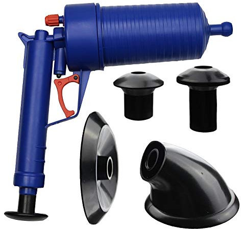 SavingPlus AIR Pump Drain Blaster Sink Plunger Bath Toilet Pipe Blockage Remover UNBLOCKER