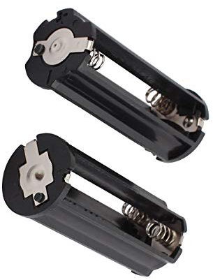 Aexit 2Pcs Portabatterie ner-o per 3 x 1,5 V batterie AAA Torcia torcia ID: 251683