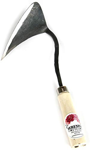 SERENITA Lawn Grass Edger Hoe Garden Tool Weeding Tools for Garden. Homi Korean Plow Easy Digger with Blade. Less Effort Easy Farming Tool