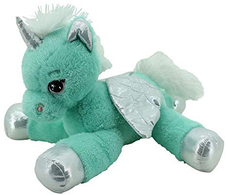 Sweety Toys 11698 Einhorn Plüschtier Kuscheltier 34 cm türkis-Mint