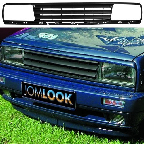 Kühlergrill Sportgrill Schwarz ohne Emblem für Jetta II 19E