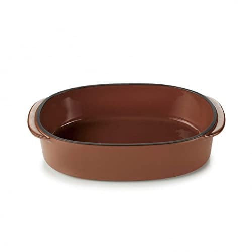 Revol Rechteckige Auflaufform Oblong 19 x 13 cm, 4 Farben – Zimt