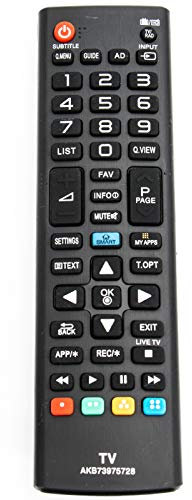 AKB73975728 Sub AKB73975758 Reemplazar Control Remoto Apto para LG LED TV