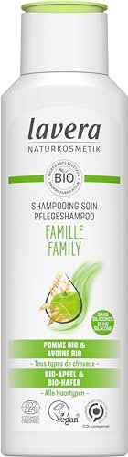 lavera Shampoo Familie – Shampoo – Familie – Kapillaire Pflege – Naturkosmetik – vegan – zertifiziert – 250 ml