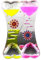 pengyus Sablier D'huile D'égouttement De Bulle De Mouvement Liquide De Double Coeur, Minuterie en Spirale De Mouvement Liquide Calmant Le Jouet De Bureau De Relaxation Visuelle Sensorielle Jaune Rose