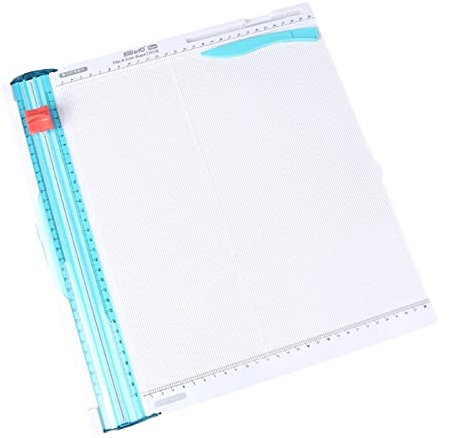 Coupe-Papier 2 en 1 Mini Coupe Scrapbooking Plaque de Pliage Outils manuels Artisanats Machine de Découpe Papier Photo Etiquettes