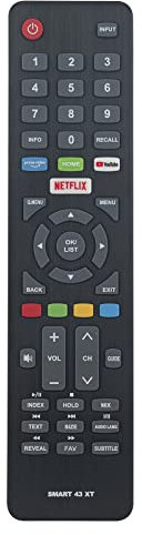 VINABTY Télécommandes pour Dyon Movie Smart 43 XT LED TV D800173 Fernbedienung